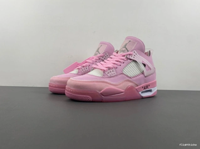 OFF-WHITE X 4 PINK JORDAN 1012